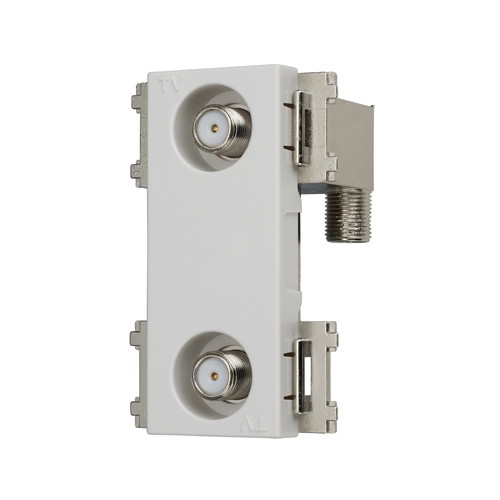 4K8K衛星放送対応 テレビ端子(ハイパスフィルタ内蔵) CSF-K77W-HP